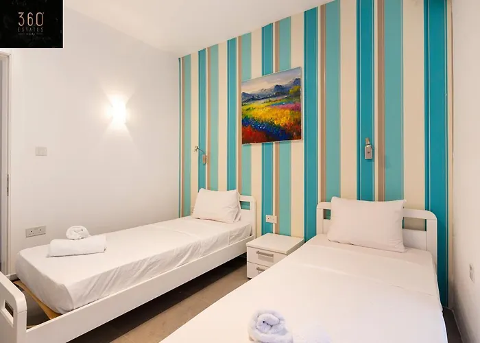 Sunny & Beautiful Views, Amazing Design & Terrace By 360 Estates Apartament Lija