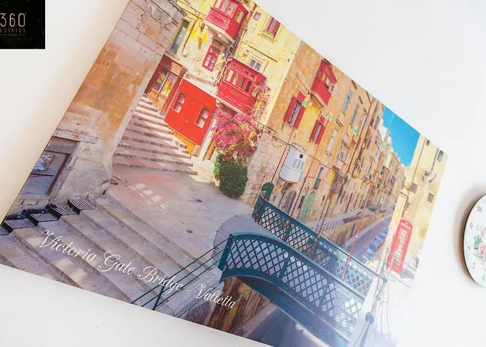 Sunny & Beautiful Views, Amazing Design & Terrace By 360 Estates * Lija